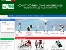 Tablet Screenshot of hadimed.com
